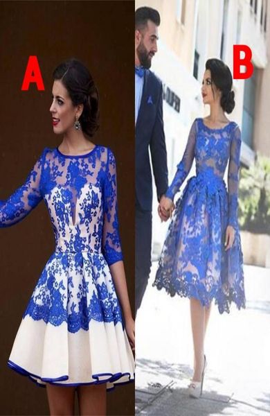 cocktail dresses 2019 short prom dress homecoming party gowns with sheer neck a line jewel long sleeve royal blue lace tulle 4532663, Black
cocktail dresses 2019 short prom dress homecoming party gowns with sheer neck a line jewel long sleeve royal blue lace tulle 4532663, Black