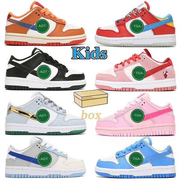with box kids designer boy girl kid shoes panda black white chunky low cows trainers boys and girls athletic fashion flat baby sneakers chil
with box kids designer boy girl kid shoes panda black white chunky low cows trainers boys and girls athletic fashion flat baby sneakers chil