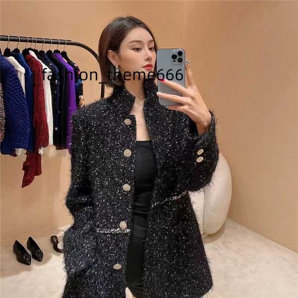 chan 2022 new women's model catwalk jacket long suit jacket tweed coat autumn winter mother's day gift valentine's day birthd, Black;brown
chan 2022 new women's model catwalk jacket long suit jacket tweed coat autumn winter mother's day gift valentine's day birthd, Black;brown