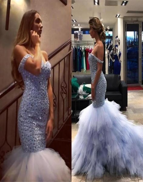 2018 luxury mermaid evening dresses off shoulder crystal beaded tiered ruffles lavender pageant dresses plus size saudi arabic eve5638252, Black;red
2018 luxury mermaid evening dresses off shoulder crystal beaded tiered ruffles lavender pageant dresses plus size saudi arabic eve5638252, Black;red