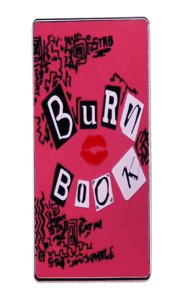 burn book enamel pin comedy movie mean girls inspiration badge4415622, Blue 
burn book enamel pin comedy movie mean girls inspiration badge4415622, Blue