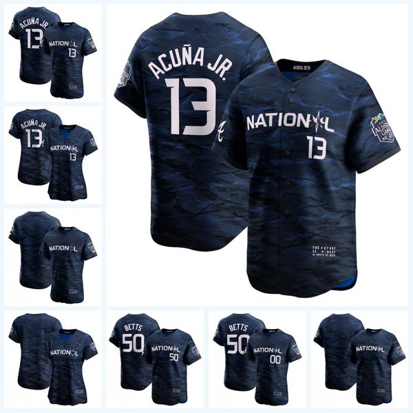 ronald acuna jr. 2023 all baseball jersey mookie betts freddie an 28 martinez 3 luis arraez nolan arenado orlando arcia corbin carroll, Blue;black
ronald acuna jr. 2023 all baseball jersey mookie betts freddie an 28 martinez 3 luis arraez nolan arenado orlando arcia corbin carroll, Blue;black