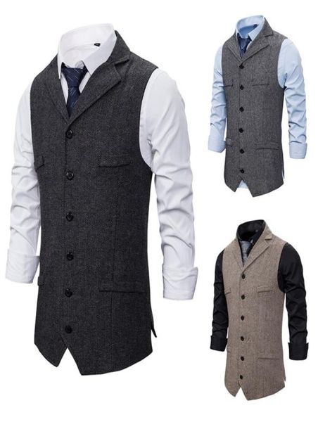 2021 chic gray groom vests wool groomsmen vest slim fit mens dress suit vest prom dinner party wedding attire waistcoat custom mad2642780, Black
2021 chic gray groom vests wool groomsmen vest slim fit mens dress suit vest prom dinner party wedding attire waistcoat custom mad2642780, Black