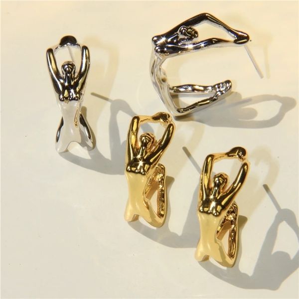 ear cuff huanzhi french irregular metal body stud earrings personality exaggerated trendy earring for travel accessories jewelry gifts 23063, Silver
ear cuff huanzhi french irregular metal body stud earrings personality exaggerated trendy earring for travel accessories jewelry gifts 23063, Silver