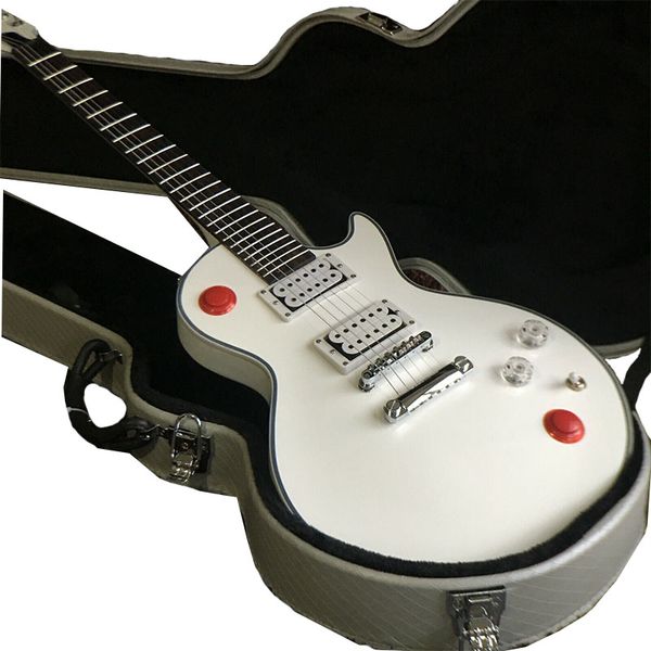 guitar production plant custom made standard white card electric guitar
guitar production plant custom made standard white card electric guitar