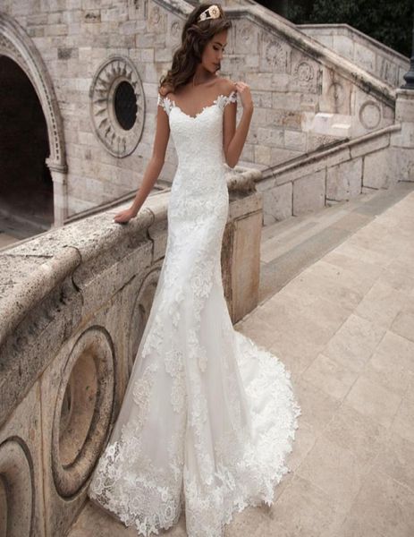 illusion cap sleeve mermaid wedding dress romantic lace appliques corset bridal gown custom made vestidos de novia wi8130534, White
illusion cap sleeve mermaid wedding dress romantic lace appliques corset bridal gown custom made vestidos de novia wi8130534, White