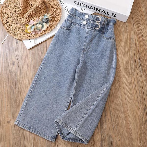 jeans 4 11y girls pants spring and autumn teenage loose straight trousers children's wide leg student 230630, Blue
jeans 4 11y girls pants spring and autumn teenage loose straight trousers children's wide leg student 230630, Blue