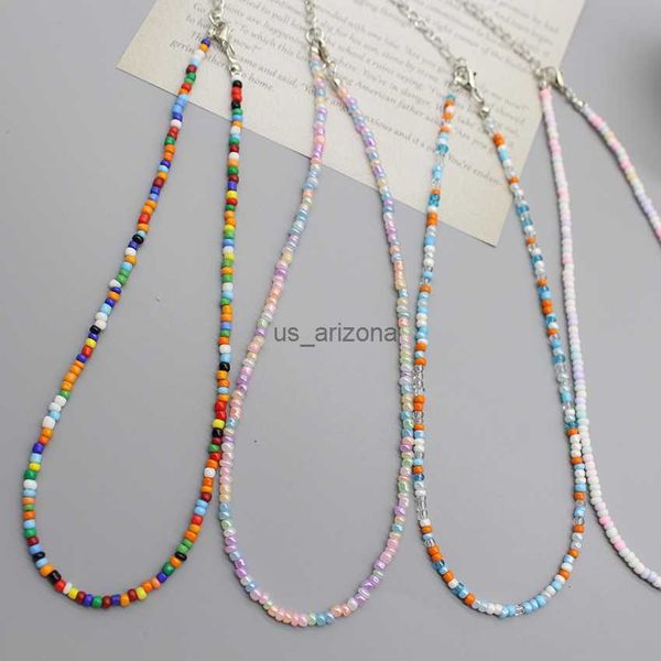simple seed beads choker women korean fashion charm colorful handmade boho collar chain neck necklace femme jewelry gift l230620, Silver
simple seed beads choker women korean fashion charm colorful handmade boho collar chain neck necklace femme jewelry gift l230620, Silver