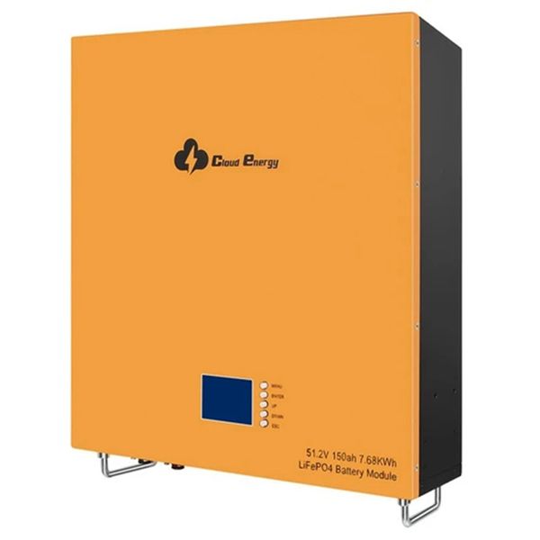 cloudenergy 48v 150ah wall mounted lithium lifepo4 deep cycle battery pack, 7680wh energy, 6000+ life cycles, built-in 100a bms, for rv, sol
cloudenergy 48v 150ah wall mounted lithium lifepo4 deep cycle battery pack, 7680wh energy, 6000+ life cycles, built-in 100a bms, for rv, sol