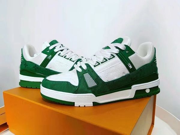 designer sneakers trainer casual shoes luxury leather trainers women men shoe genuine fashion rubber outsole sneaker mixed color original bo, Black
designer sneakers trainer casual shoes luxury leather trainers women men shoe genuine fashion rubber outsole sneaker mixed color original bo, Black