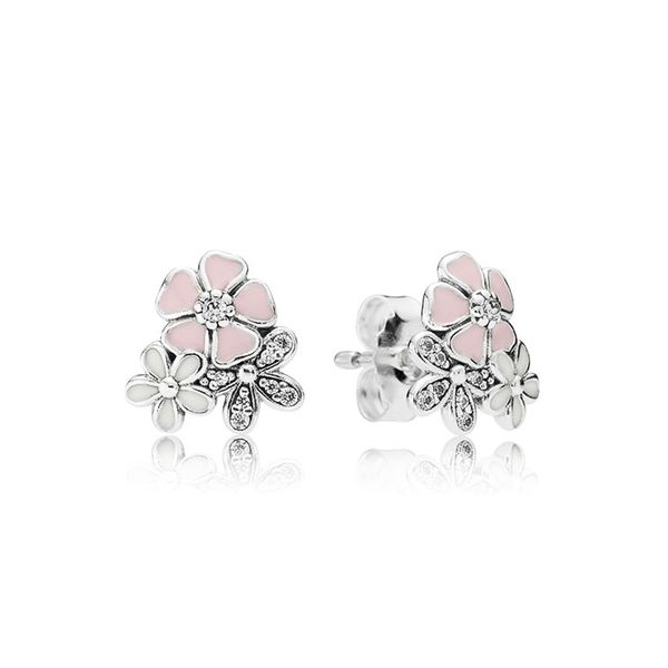 pink daisy flower stud earrings for pandora real 925 sterling silver cute earring set designer jewelry for women girls luxury earrings with, Golden;silver
pink daisy flower stud earrings for pandora real 925 sterling silver cute earring set designer jewelry for women girls luxury earrings with, Golden;silver
