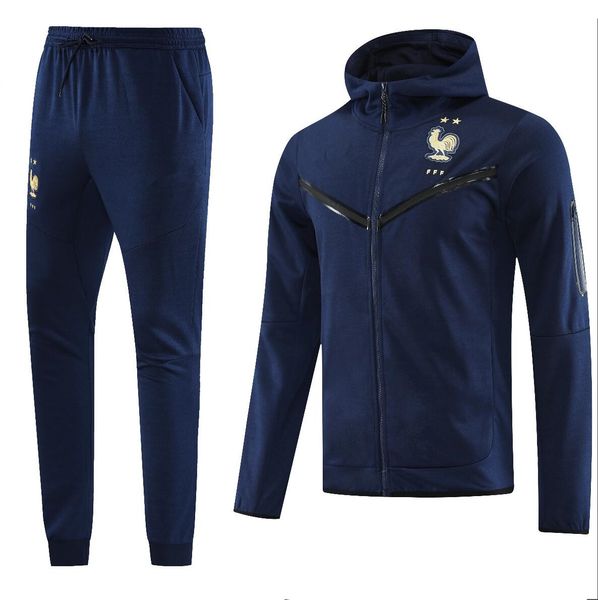 23/24 french jacket training suit benzema mbappe griezmann francia tracksuit equipe de full sets kit men chandal francia maillot foot jacket, Black
23/24 french jacket training suit benzema mbappe griezmann francia tracksuit equipe de full sets kit men chandal francia maillot foot jacket, Black