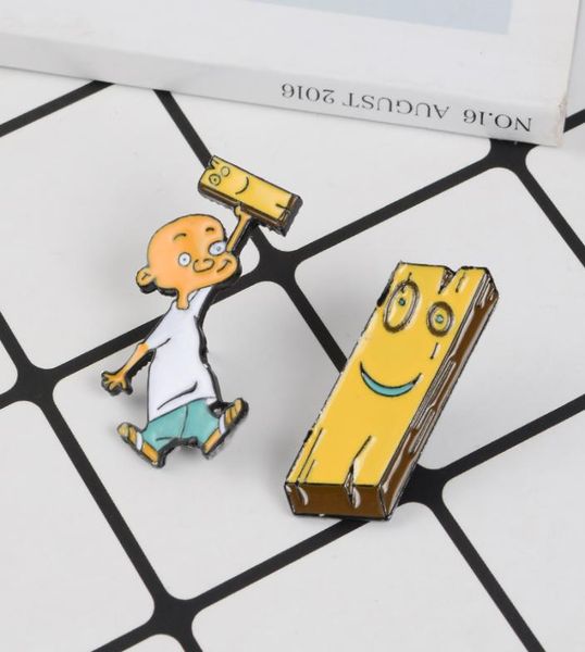 cartoon plank and ed enamel pin cool boy brooch cartoon character brooches lapel pin badge jewelry children friends gift2054338, Gray
cartoon plank and ed enamel pin cool boy brooch cartoon character brooches lapel pin badge jewelry children friends gift2054338, Gray
