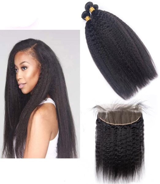 brazilian virgin human hair 3 bundles with 134 lace closure kinky straight 4pieceslot hair extensions 830inch yaki natural colo7984146, Black;brown
brazilian virgin human hair 3 bundles with 134 lace closure kinky straight 4pieceslot hair extensions 830inch yaki natural colo7984146, Black;brown