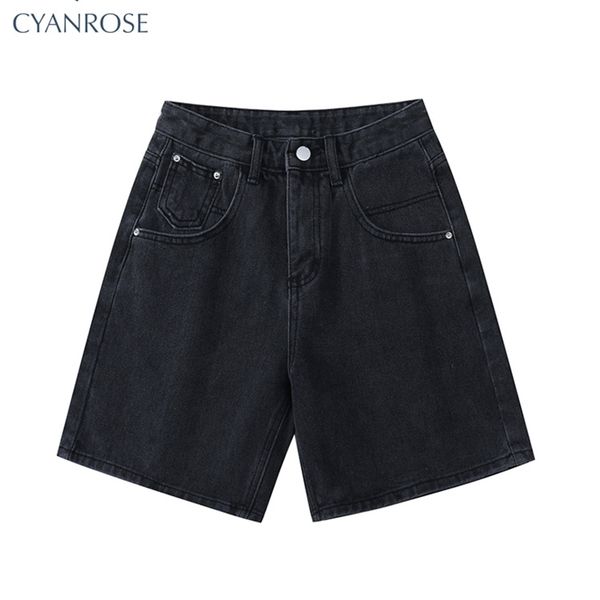 women's jeans summer high waist denim shorts casual loose ladies plus size streetwear fashion button wide leg short female l230630, Blue
women's jeans summer high waist denim shorts casual loose ladies plus size streetwear fashion button wide leg short female l230630, Blue