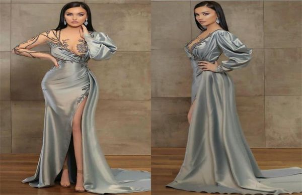 illusion mermaid evening dresses vneck long sleeve highsplit sheer prom dress appliqued beaded satin sweep train party gown4841673, Black;red
illusion mermaid evening dresses vneck long sleeve highsplit sheer prom dress appliqued beaded satin sweep train party gown4841673, Black;red