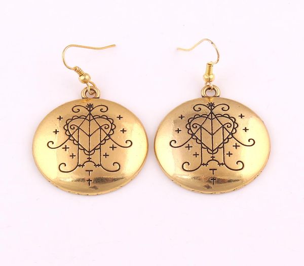 silver gold color ezili freda vodou veve pendant loa lwa haitian abundance love spirit amulet charm earring8265375, Golden
silver gold color ezili freda vodou veve pendant loa lwa haitian abundance love spirit amulet charm earring8265375, Golden