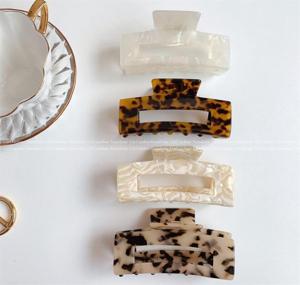 geometric acetate claws big square crabs clip leopard grain plugs for women hair accessories 705 x21820284, Slivery;white
geometric acetate claws big square crabs clip leopard grain plugs for women hair accessories 705 x21820284, Slivery;white
