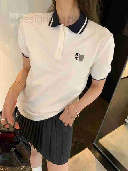 women's t-shirt designer 23 summer letter embroidered polo shirt short sleeve white t-shirt casual loose everyday versatile piece wbff
women's t-shirt designer 23 summer letter embroidered polo shirt short sleeve white t-shirt casual loose everyday versatile piece wbff