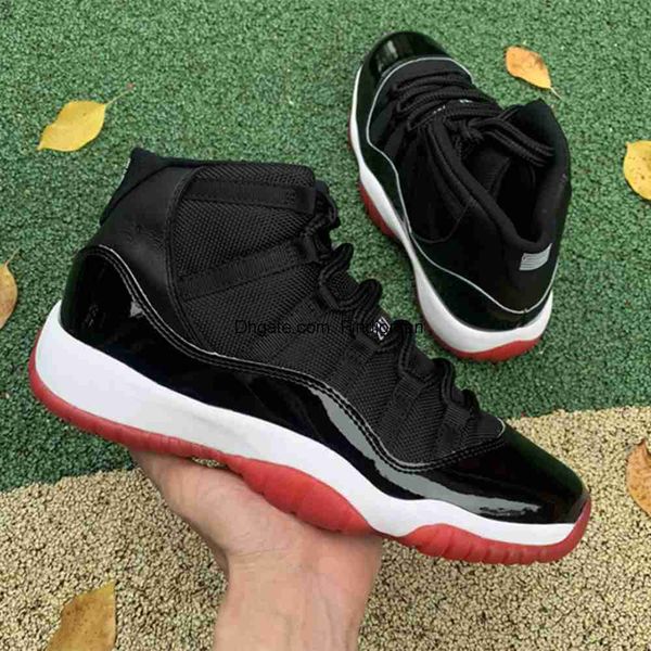 11s shoes quality basketball jumpman 11 bred high black red trainer sports stylist sneakers with box, White;red
11s shoes quality basketball jumpman 11 bred high black red trainer sports stylist sneakers with box, White;red