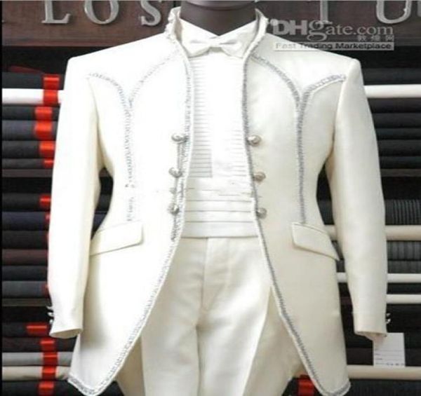 new custom made white groom tuxedos groomsmen men prom blazer wedding clothing business suits jacketpantsgirdletie 2632933380, Black;gray
new custom made white groom tuxedos groomsmen men prom blazer wedding clothing business suits jacketpantsgirdletie 2632933380, Black;gray