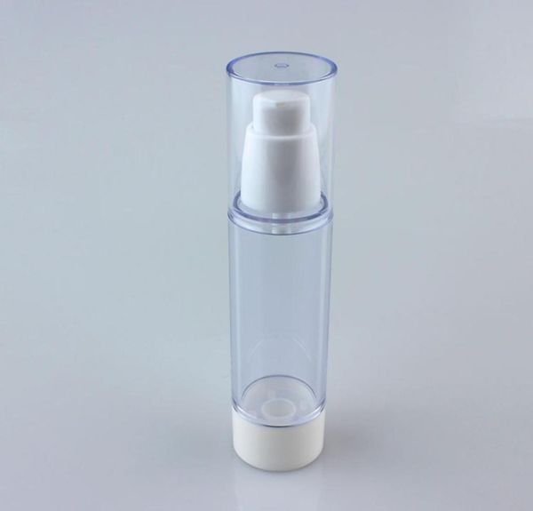 empty 50ml round cosmetic airless pump bottle in plastic white lotion bottle packaging with white airless pumps and transparent b1434099
empty 50ml round cosmetic airless pump bottle in plastic white lotion bottle packaging with white airless pumps and transparent b1434099