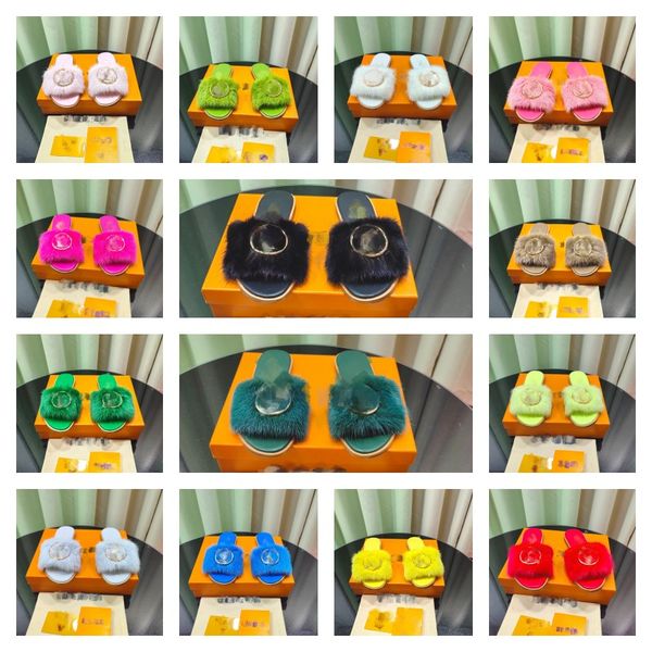 lu monograms slippers luxury soft plush fleece slide revival women mink fur hair wool sandals warm comfort woman slipper shoes autumn winter, Black
lu monograms slippers luxury soft plush fleece slide revival women mink fur hair wool sandals warm comfort woman slipper shoes autumn winter, Black