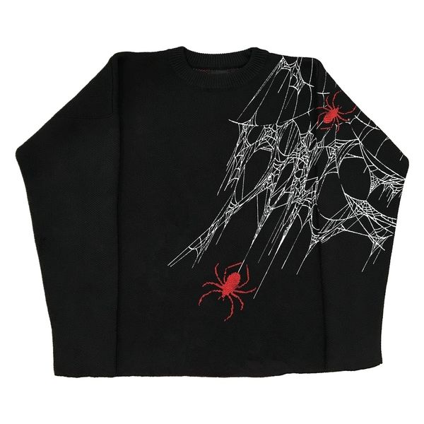 men's t shirts men pullovers sweaters spider graphic stripe 's knitted streetwear maiden oversized harajuku o neck knitwear clothi, White;black
men's t shirts men pullovers sweaters spider graphic stripe 's knitted streetwear maiden oversized harajuku o neck knitwear clothi, White;black