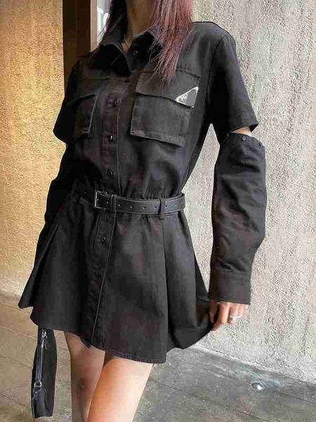 basic & casual dresses designer triangle lapel women's waistband dress with large pockets, a-line skirt, casual loose sleeve stitching,, Black;gray
basic & casual dresses designer triangle lapel women's waistband dress with large pockets, a-line skirt, casual loose sleeve stitching,, Black;gray