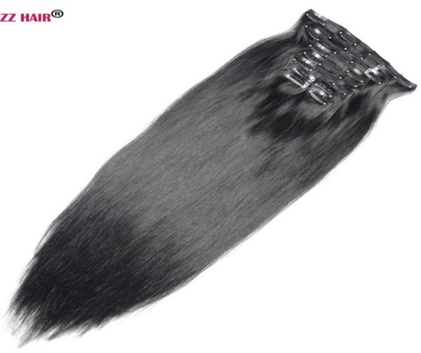 1628 inches 10pcs set 300g 100 brazilian remy clipin human hair extensions clips full head natural straight2242977, Black;brown
1628 inches 10pcs set 300g 100 brazilian remy clipin human hair extensions clips full head natural straight2242977, Black;brown