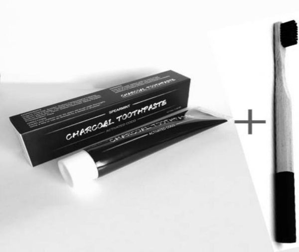 teeth whitening tooth care natural activated charcoal black toothpaste with bamboo toothbrush oral hygiene dental3269162
teeth whitening tooth care natural activated charcoal black toothpaste with bamboo toothbrush oral hygiene dental3269162