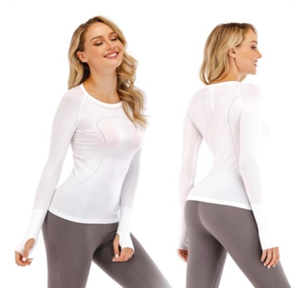 008 yoga lu womens wear swiftly tech ladies sports t shirts long sleeve outfit t-shirts moisture wicking knit high elastic fitness workout l
008 yoga lu womens wear swiftly tech ladies sports t shirts long sleeve outfit t-shirts moisture wicking knit high elastic fitness workout l