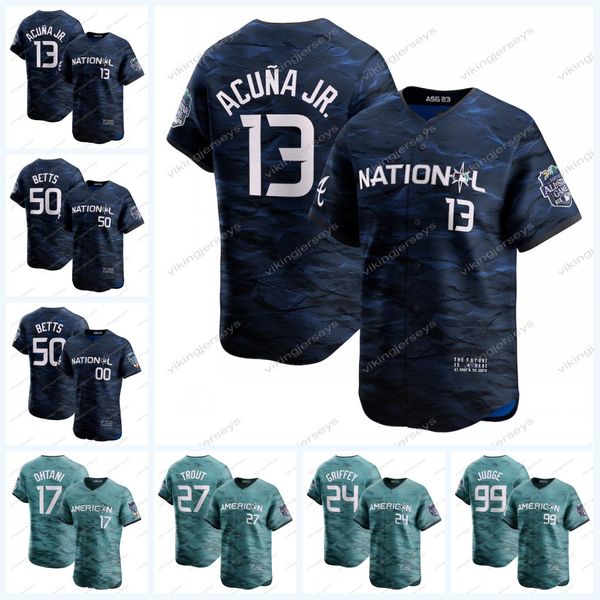 2023 all star baseball jersey heim diaz semien jung seager trout judge arozarena ohtani murphy an arraez arenado arcia acuna jr. carroll bet, Blue;black
2023 all star baseball jersey heim diaz semien jung seager trout judge arozarena ohtani murphy an arraez arenado arcia acuna jr. carroll bet, Blue;black