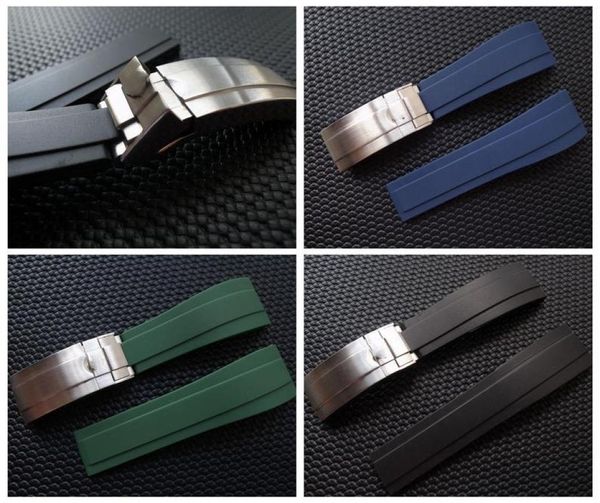 carlywet 20mm black white rubber replacement wrist rol watch band strap belt with buckle1471996, Black;brown
carlywet 20mm black white rubber replacement wrist rol watch band strap belt with buckle1471996, Black;brown