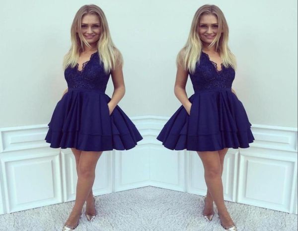 2019 royal blue lace homecoming dress aline juniors sweet 15 graduation cocktail party dress plus size custom made1560859, Blue;pink
2019 royal blue lace homecoming dress aline juniors sweet 15 graduation cocktail party dress plus size custom made1560859, Blue;pink