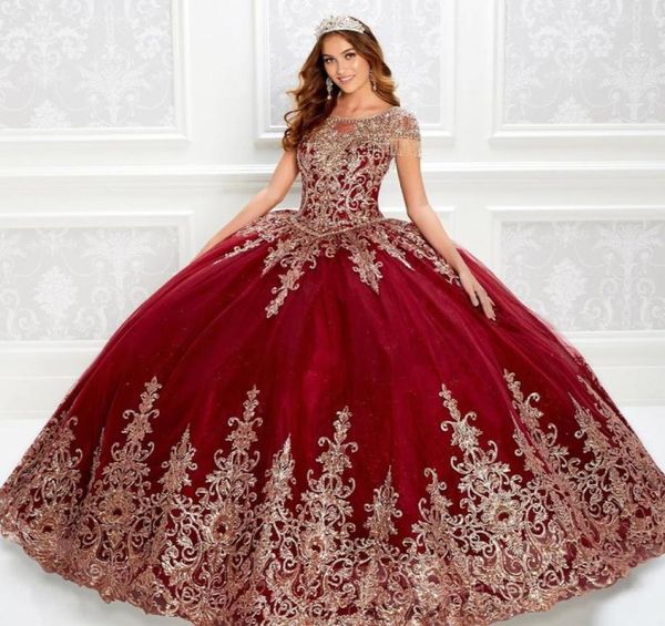 gorgeous tassels beaded ball gown quinceanera dresses bateau neck lace appliqued prom gowns sequined sweep train tulle sweet 15 dr4550909, Blue;red
gorgeous tassels beaded ball gown quinceanera dresses bateau neck lace appliqued prom gowns sequined sweep train tulle sweet 15 dr4550909, Blue;red