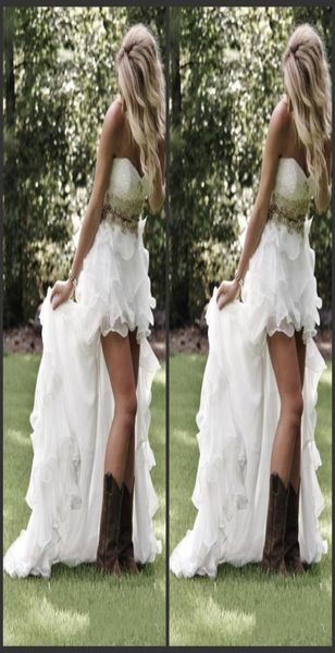 2020 new sweetheart ruffles organza asymmetrical fitted hilo white bride bridal gowns modest high low country style wedding dress5517339
2020 new sweetheart ruffles organza asymmetrical fitted hilo white bride bridal gowns modest high low country style wedding dress5517339