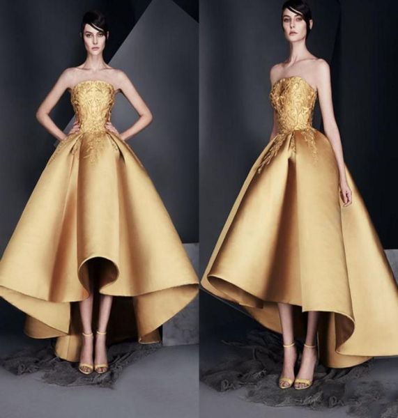 highlow gold elegant evening dresses strapless sleeveless prom gowns with applique back zipper custom made formal party dresses 22449354, Black;red
highlow gold elegant evening dresses strapless sleeveless prom gowns with applique back zipper custom made formal party dresses 22449354, Black;red