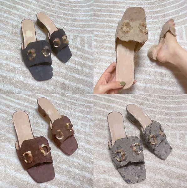 designer women's high heel slippers leather metal g buckle embroidery jacquard canvas monograms summer chunky heel sandals outdoor beac, Black
designer women's high heel slippers leather metal g buckle embroidery jacquard canvas monograms summer chunky heel sandals outdoor beac, Black