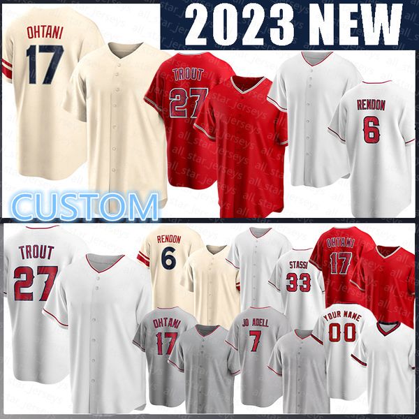 27 mike trout baseball jersey 17 shohei ohtani anthony rendon noah syndergaard david fletcher jack mayfield luis rengifo jo adell brandon ma, Blue;black
27 mike trout baseball jersey 17 shohei ohtani anthony rendon noah syndergaard david fletcher jack mayfield luis rengifo jo adell brandon ma, Blue;black