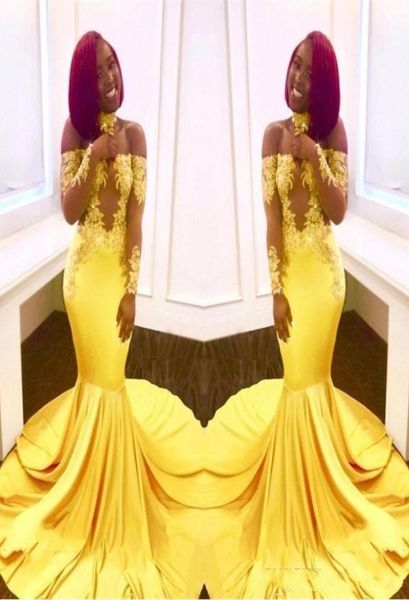 yellow black girls mermaid prom dresses lace long sleeves backless satin floor length formal party wear evening gowns 3316717
yellow black girls mermaid prom dresses lace long sleeves backless satin floor length formal party wear evening gowns 3316717