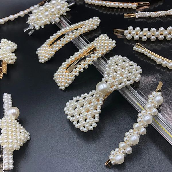 women pearl hair clip white pearl barrettes gift for love girlfriiend fashion accessories wholesale multiple styles
women pearl hair clip white pearl barrettes gift for love girlfriiend fashion accessories wholesale multiple styles