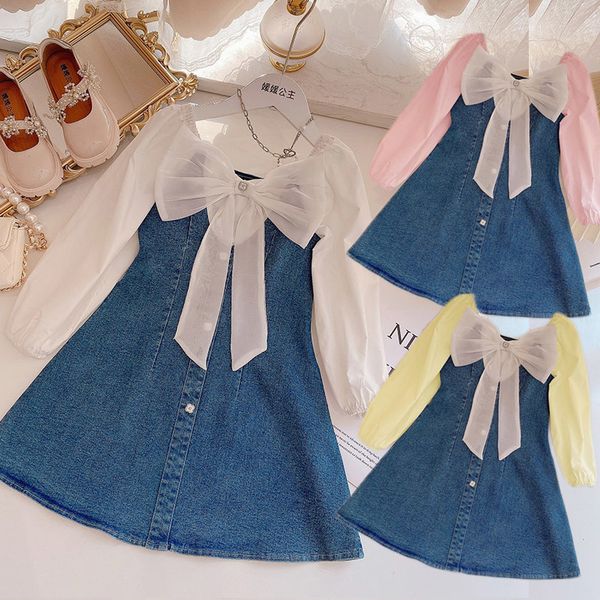 girl's dresses arrival kids girls knitted long sleeve black dress clothes winter casual children denim dress bow chiffon 230630, Red;yellow
girl's dresses arrival kids girls knitted long sleeve black dress clothes winter casual children denim dress bow chiffon 230630, Red;yellow
