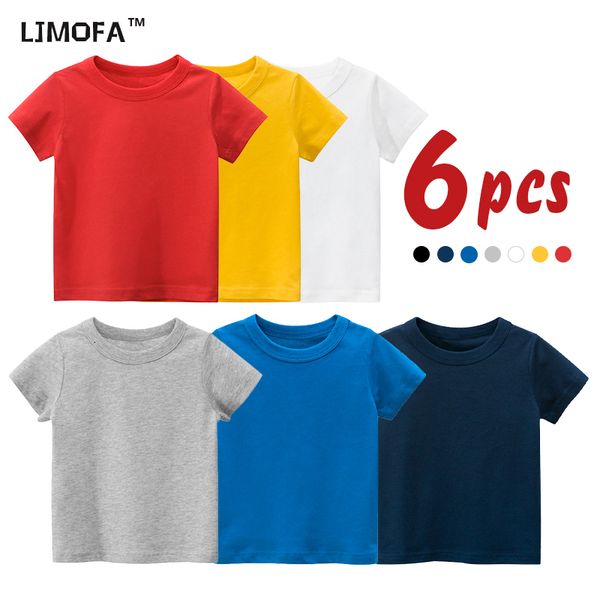 clothing sets ljmofa 6 pcs summer toddler kids tshirt boys girls short sleeve cotton solid color t shirt casual children clothes zd155 2306, White
clothing sets ljmofa 6 pcs summer toddler kids tshirt boys girls short sleeve cotton solid color t shirt casual children clothes zd155 2306, White