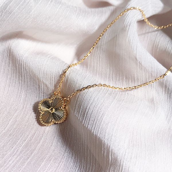 brand designer love necklace heart to heart titanium steel necklace simple necklace love four-leaf clover valentine's day jewelry gift, Black
brand designer love necklace heart to heart titanium steel necklace simple necklace love four-leaf clover valentine's day jewelry gift, Black