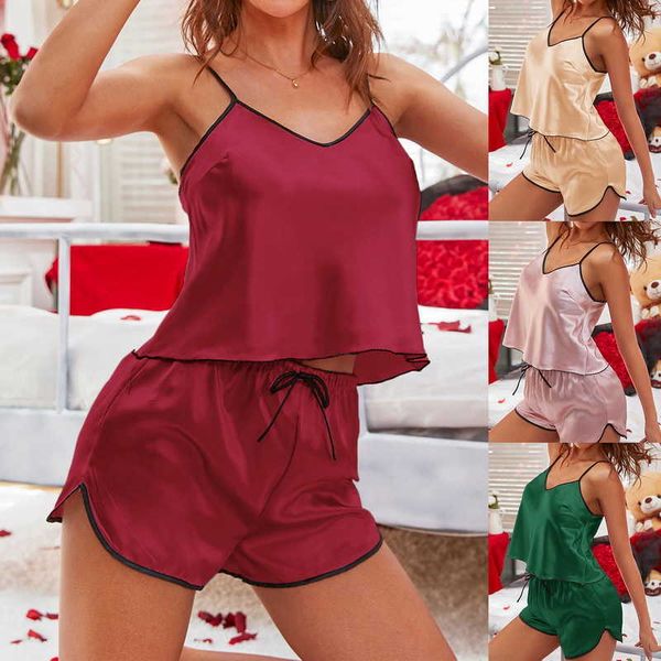 women's sleep lounge summer pajama set for women 2022 lace v neck lingerie short set pijama suit sleepwear lace underwear women nightie
women's sleep lounge summer pajama set for women 2022 lace v neck lingerie short set pijama suit sleepwear lace underwear women nightie