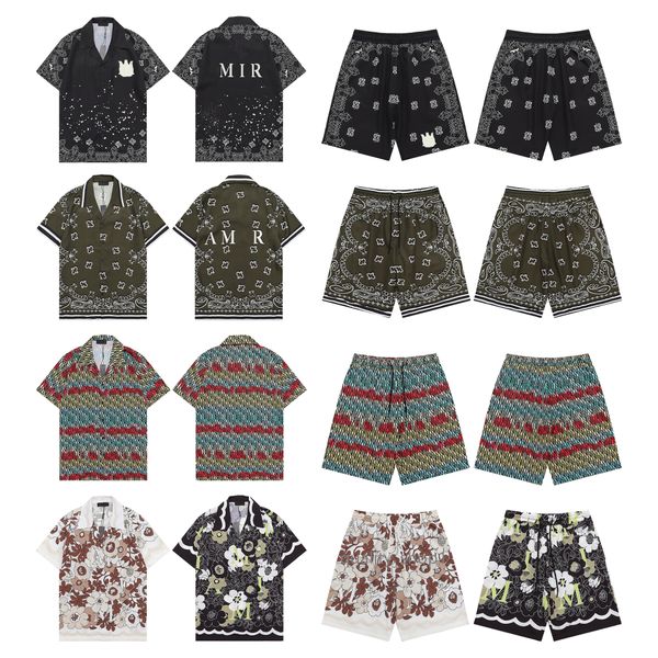 23ss designer am mens womans short sleeve shirt shorts fashion casual teenagers lapel shirt short sleeve loose shorts high street patchwork, White;black
23ss designer am mens womans short sleeve shirt shorts fashion casual teenagers lapel shirt short sleeve loose shorts high street patchwork, White;black