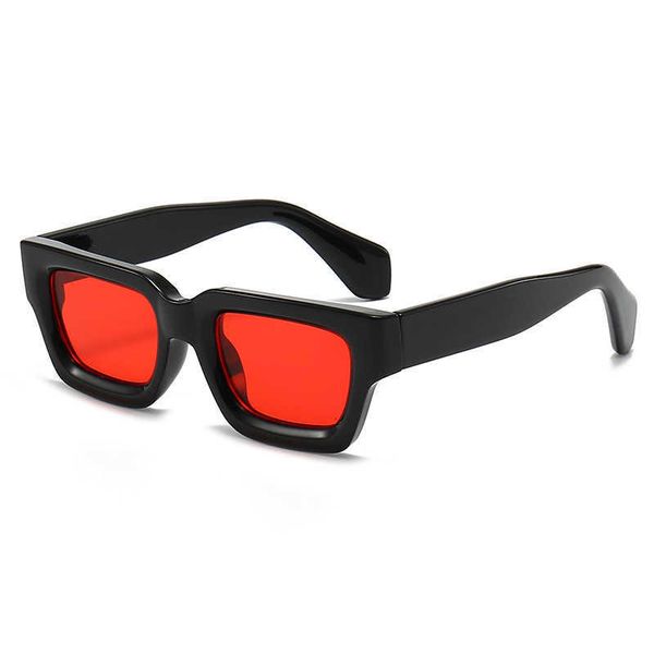 new fashionable small personalized square thick frame glasses ins trendy sunglasses, White;black
new fashionable small personalized square thick frame glasses ins trendy sunglasses, White;black