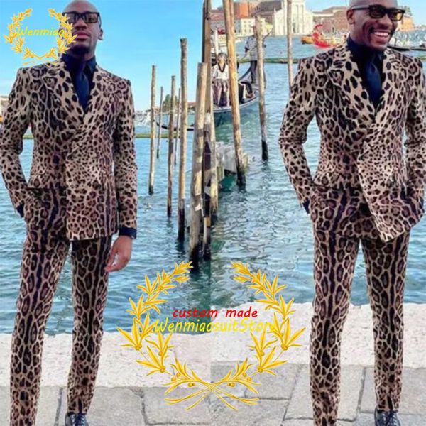 men's suits blazers leopard print slim fit ed lapel 2 pieces suede blazer tuxedos party prom wear pants conjuntos de chaquet 230630, White;black
men's suits blazers leopard print slim fit ed lapel 2 pieces suede blazer tuxedos party prom wear pants conjuntos de chaquet 230630, White;black