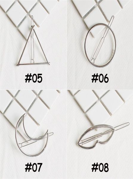 fashion alloy hair clips for woman 8 style girls geometric metal hairpin moon triangle circle hairgrip barrettes hair accessories 4057993, Slivery;white
fashion alloy hair clips for woman 8 style girls geometric metal hairpin moon triangle circle hairgrip barrettes hair accessories 4057993, Slivery;white